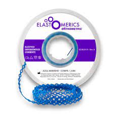 Elastomero Corrente Curto Azul ORTHOMETRIC