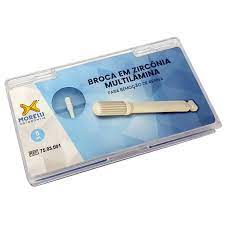 Broca Em Zirconia Multilamina Para Remocao De Resina