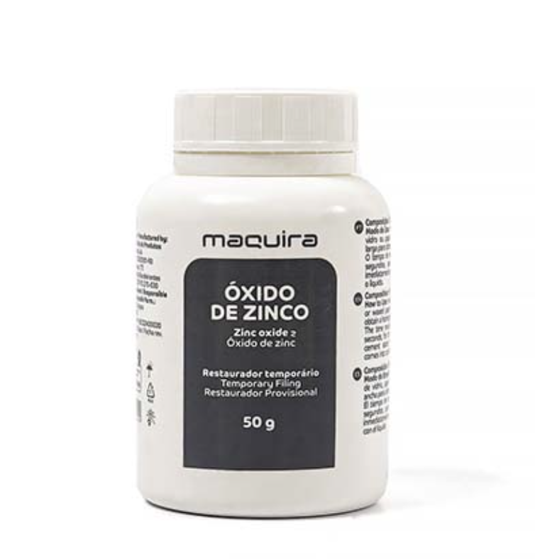 Óxido de zinco 50G - Maquira