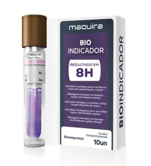 Indicador Biológico - Bio indicador 8h - Maquira