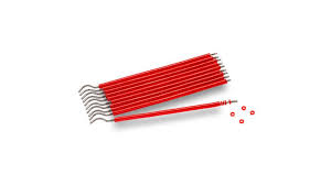 [7908470702185] Elastomeros Ligadura Bengalinha Vermelho